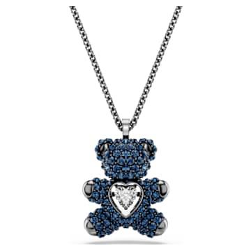 Teddy 펜던트, 테디, 블루, 루테늄 플래팅