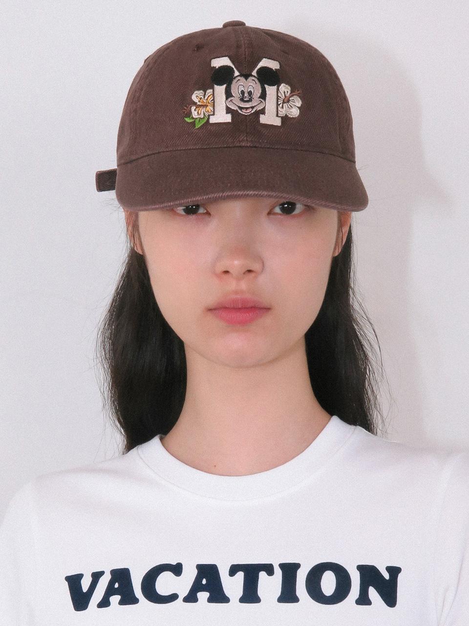 Hawaii Mickey_Cap Brown
