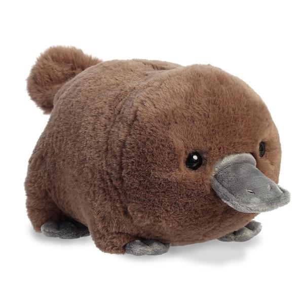Aurora® Adorable Spudsters™ Pongo Platypus 봉제 동물 - 편안한 포옹 - 장난스런 참 - 브라운 25.4cm(10인치)