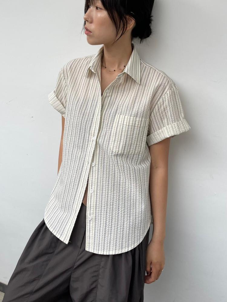 시어서커스트라이프반팔셔츠 시어서커셔츠 반팔셔츠 스트라이프반팔셔츠