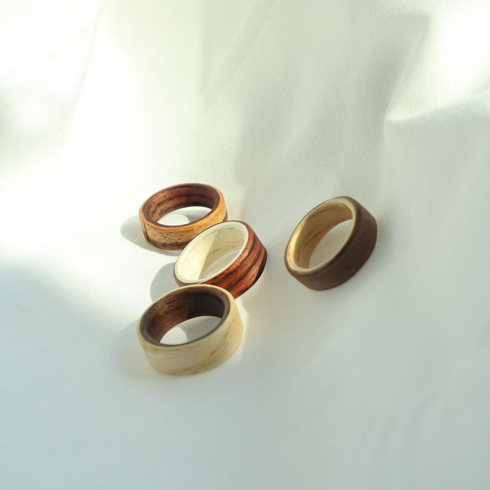 투톤 나무반지 만들기 DIY 키트 반지만들기