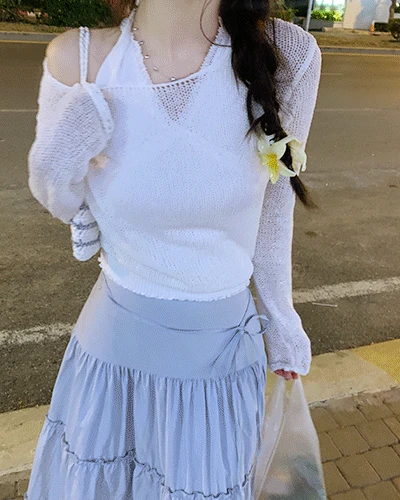 드에르 썸머 네트 니트