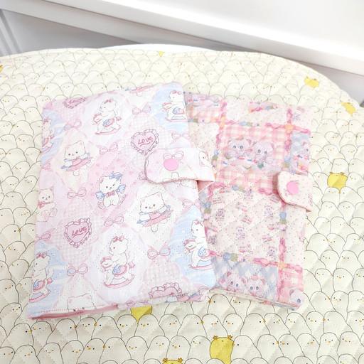 다이어리커버 리본고양이 북커버