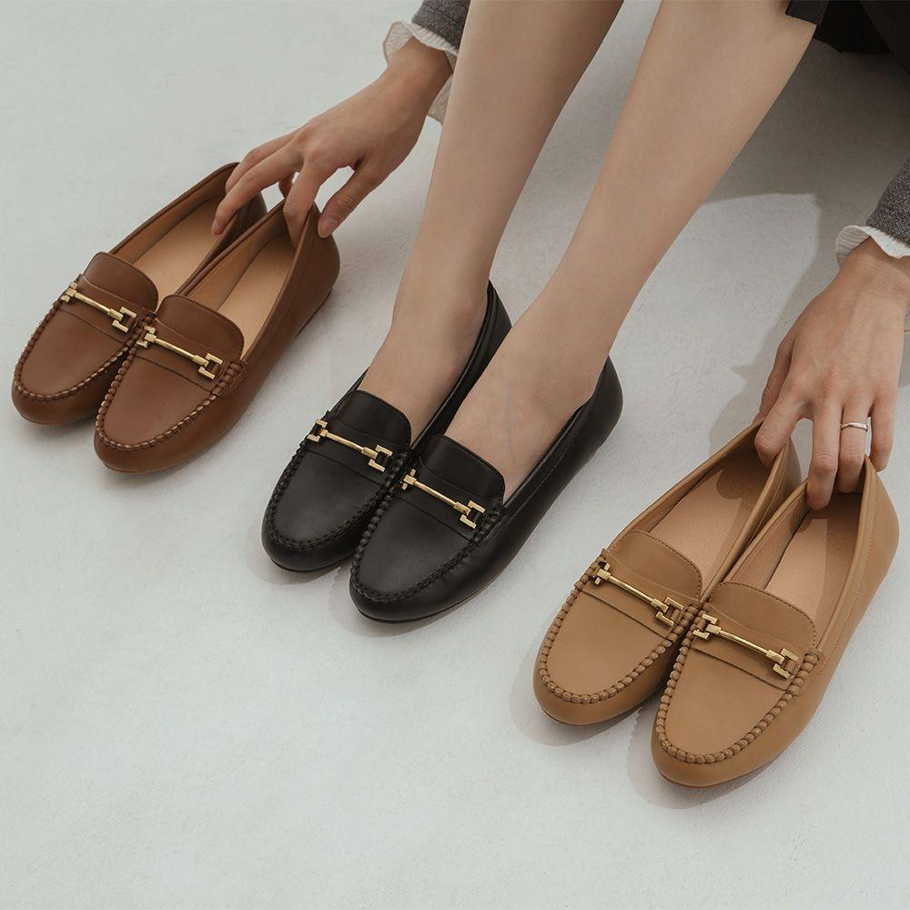 베른 체인 드라이빙 로퍼 1cm