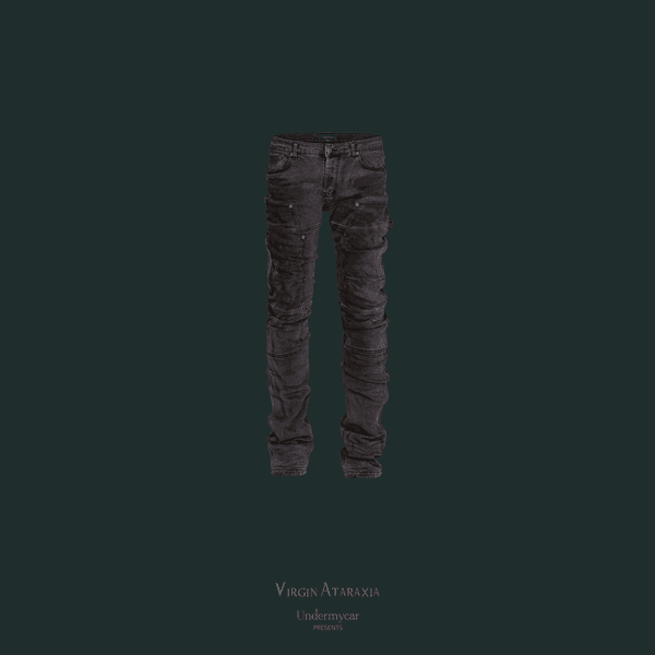 DOUBLE KNEE SLIM PANTS - DIRTY GRAY