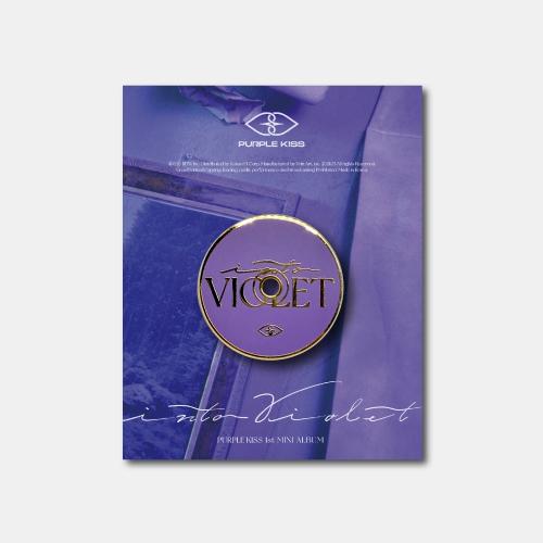 [PURPLE KISS] INTO VIOLET BADGE
