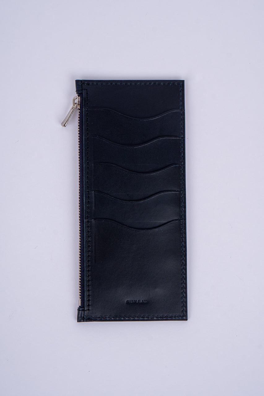 zip card wallet (navy)