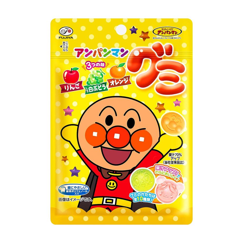 후지야 호빵맨 후르츠 구미 일본 젤리 50g [원산지:일본산(일본)]