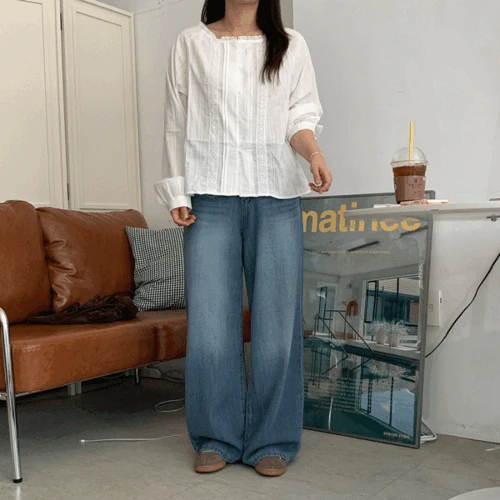 후들 와이드 써머 데님_pt[1color!]