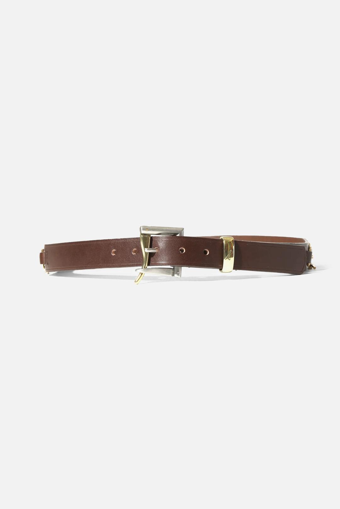 NEEDLES 1.1 Combo Qr Belt - Tassel Bit "Brown\" 니들즈 1.1 콤보 큐알 벨트 - 테슬 빗 \"브라운\"