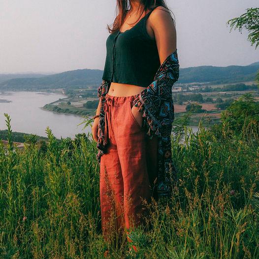 [롯지] 고고팬츠 1세대 포르투칼 브릭 (남녀공용)