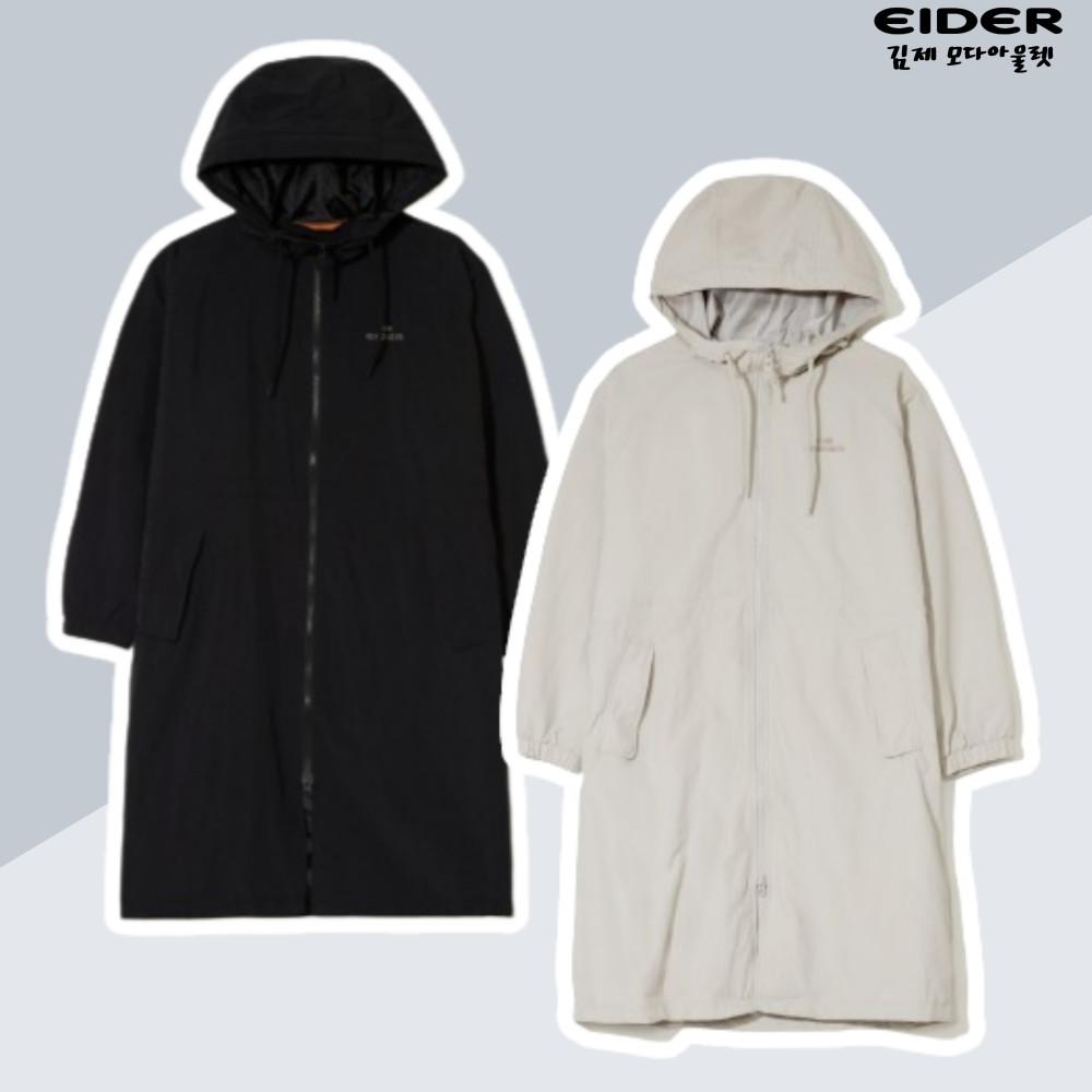 아이더 여성 코트 긴기장 바람막이 장원영자켓