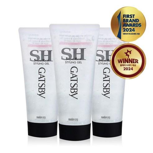 갸스비 수퍼하드 스타일링 헤어젤, 200g, 3개 - 헤어스타일링 | 쿠팡