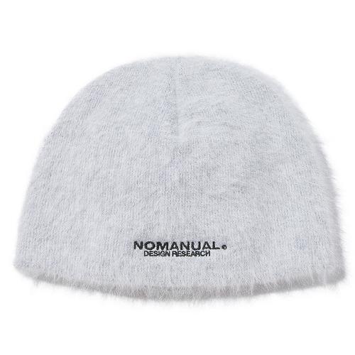 NM HAIRY BEANIE - LIGHT GRAY