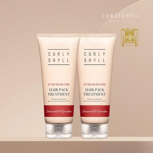 [공식판매처] 커리쉴 에프터 살롱 케어 헤어팩 트리트먼트, 250ml, 2개 - 일반린스 | 쿠팡
