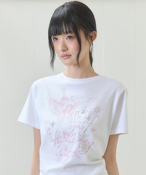 EL ANGELIC GRAPHIC TEE(WHITE)
