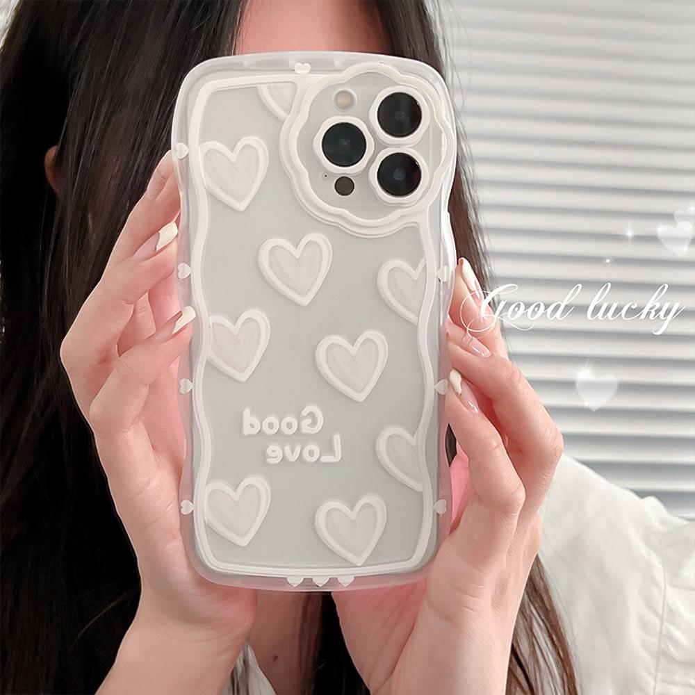 아이폰 물결 케이스 하트 아이폰 13 프로