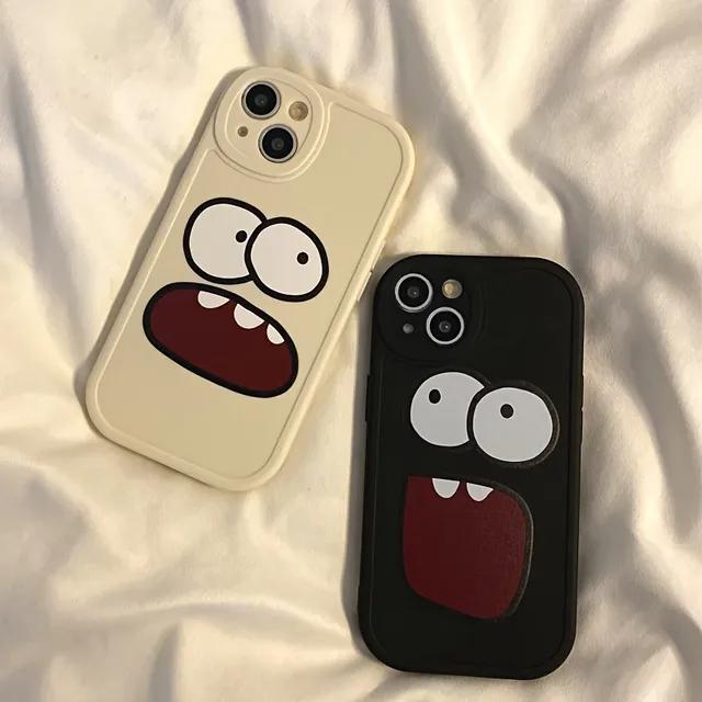 [🚚일부당일출고]놀란 표정 폰케이스 아이폰 전기종 케이스 실리콘 카메라 커버