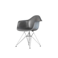 [허먼밀러] Eames Fiberglass Armchair, Wire-Base ( Elephant hide grey / Chrome)