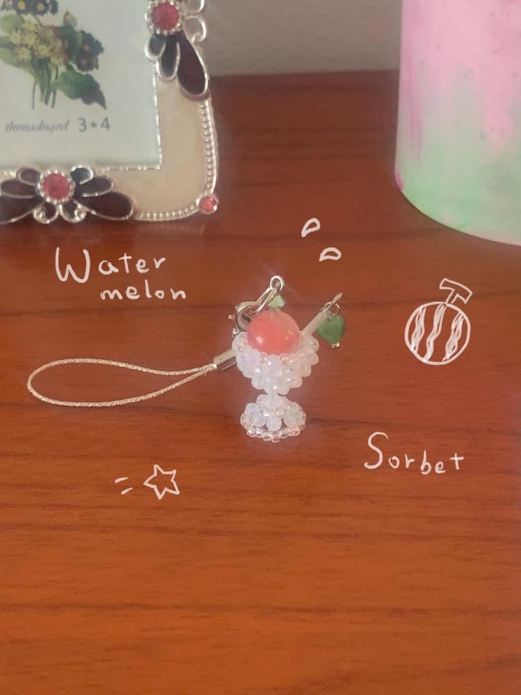 달달한 수박 소르베 키링 