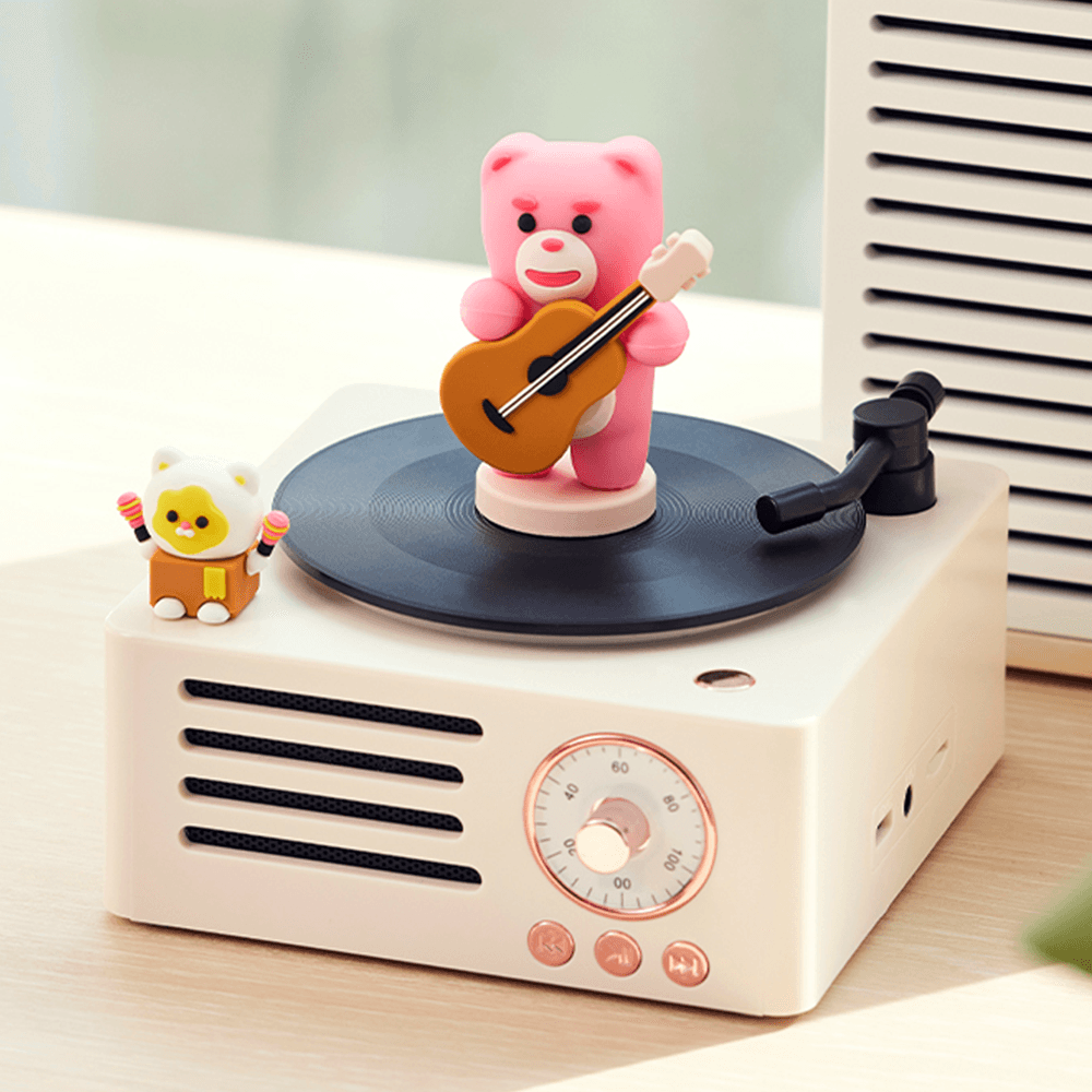 벨리곰 턴테이블 블루투스 스피커