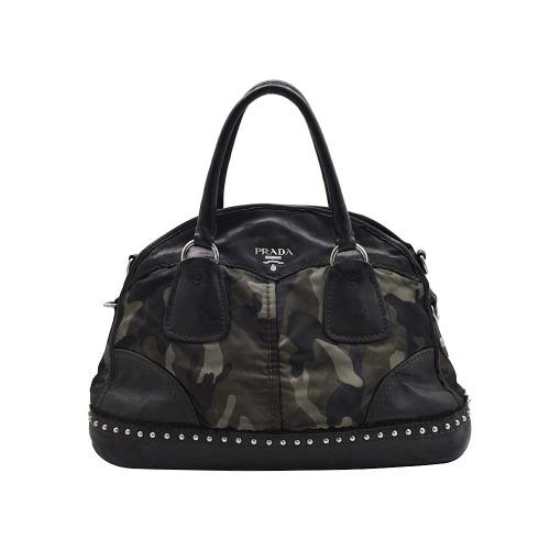 PRADA 프라다 포코노 밀리터리 빅 토트백 9962