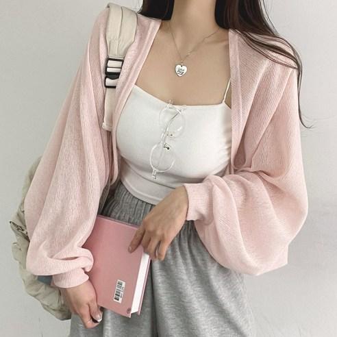 위드후이린 위드후이린 여성 팔뚝커버 볼레로 가디건 - 카디건 | 쿠팡