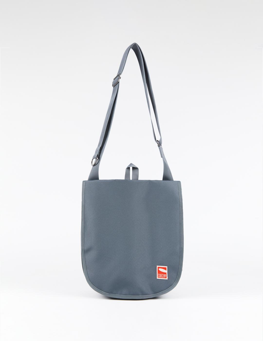 [HOWOE] Tri-pocket Messenger Bag_M Gray