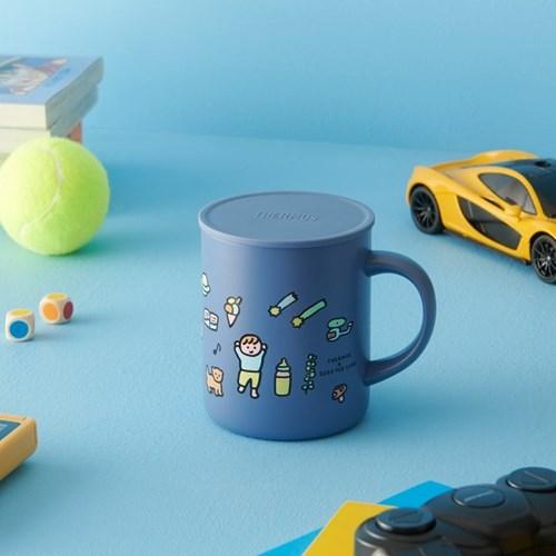 [써모스X제로퍼제로] 보온보냉 반전 머그컵 JDG-350KC (350ml)