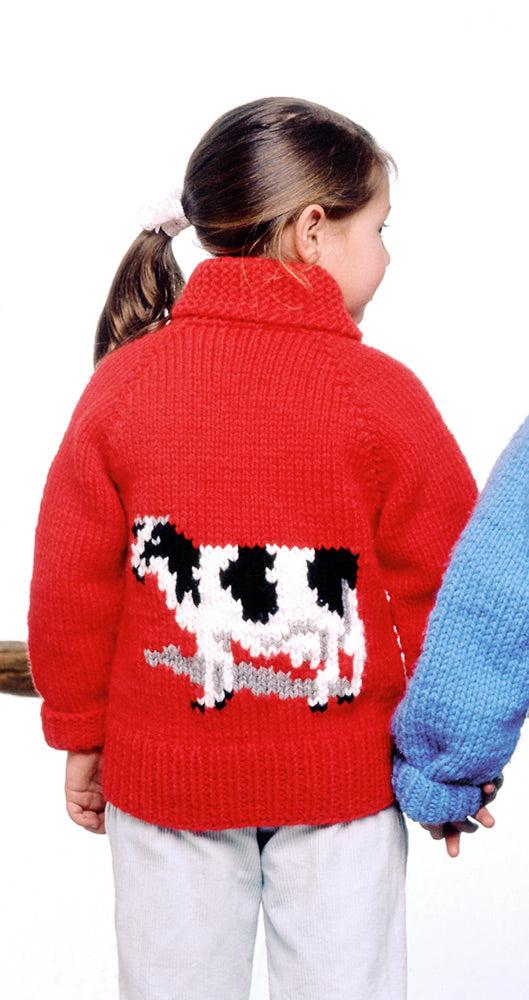 Cow Cardigan Pattern