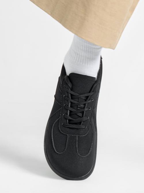 MONO16 우치 라운드토 독일군 스니커즈 매트블랙