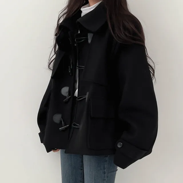빅카라 숏 더플 코트, 떡볶이코트