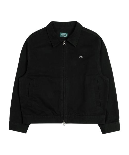 더콜디스트모먼트(THE COLDEST MOMENT)  TCM washed mini logo jacket (black) - 사이즈 & 후기 | 무신사