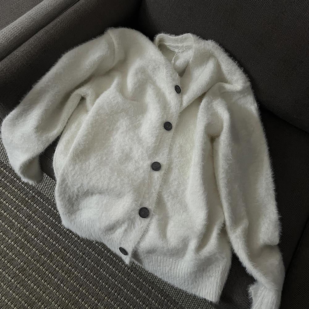 taylor angora cardigan 테일러 앙고라 가디건 (2color)