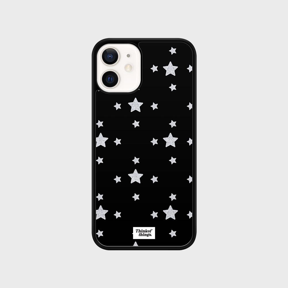Silver Star Epoxy Phone Case