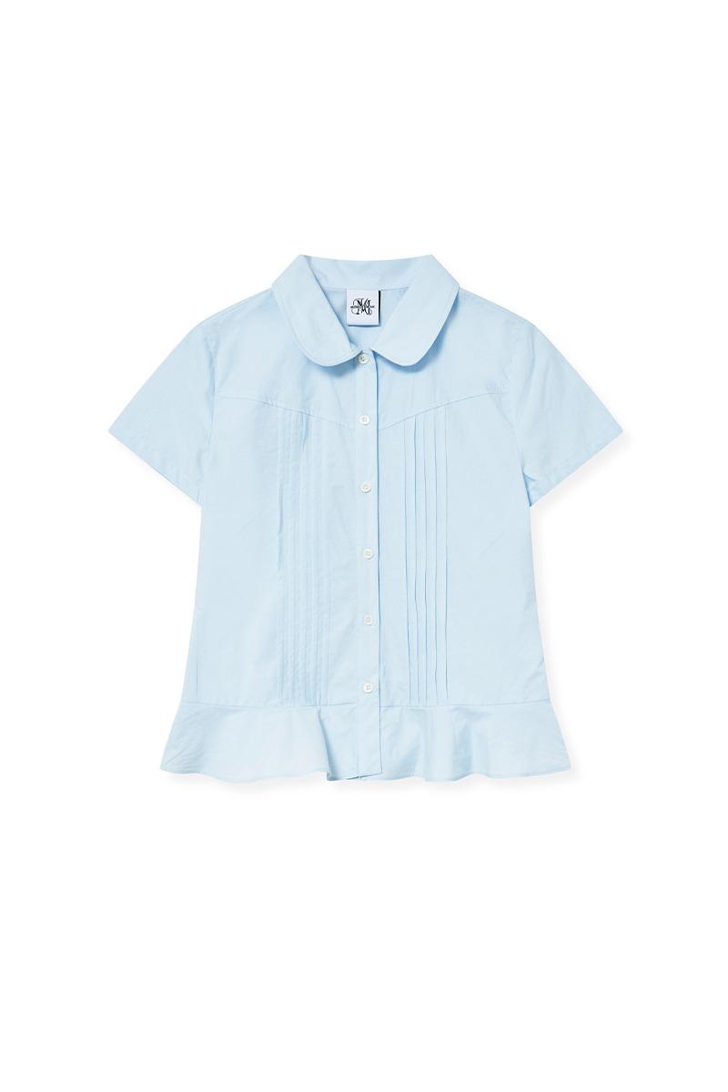 pintuck bl (sky blue)