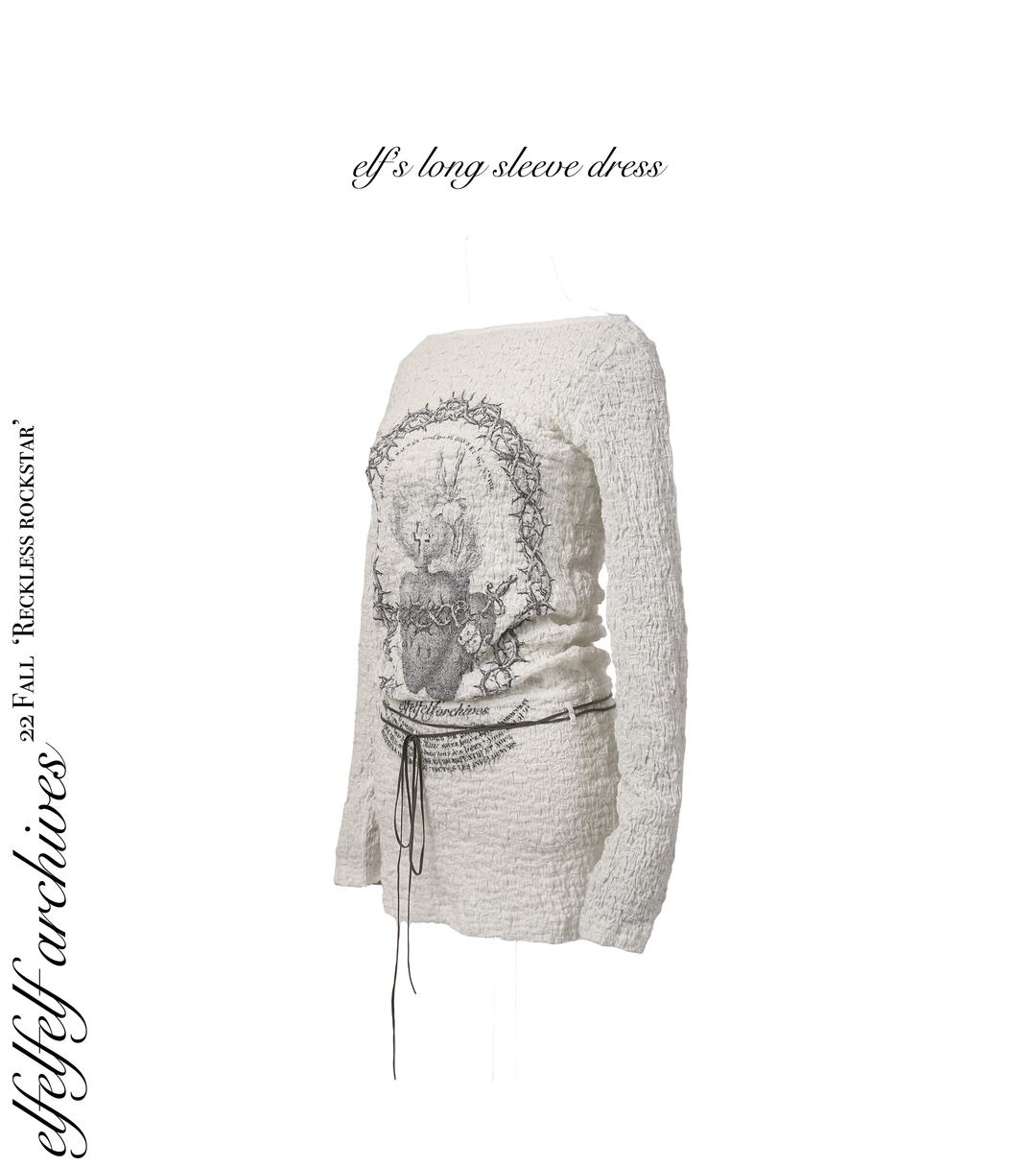 [7차 예약배송 12/19] ELF'S LONG SLEEVE DRESS