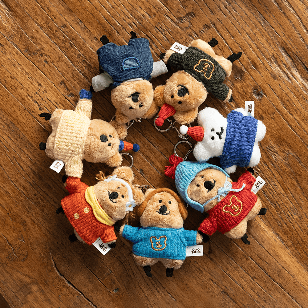 COCOCUP Flat fur Keychain