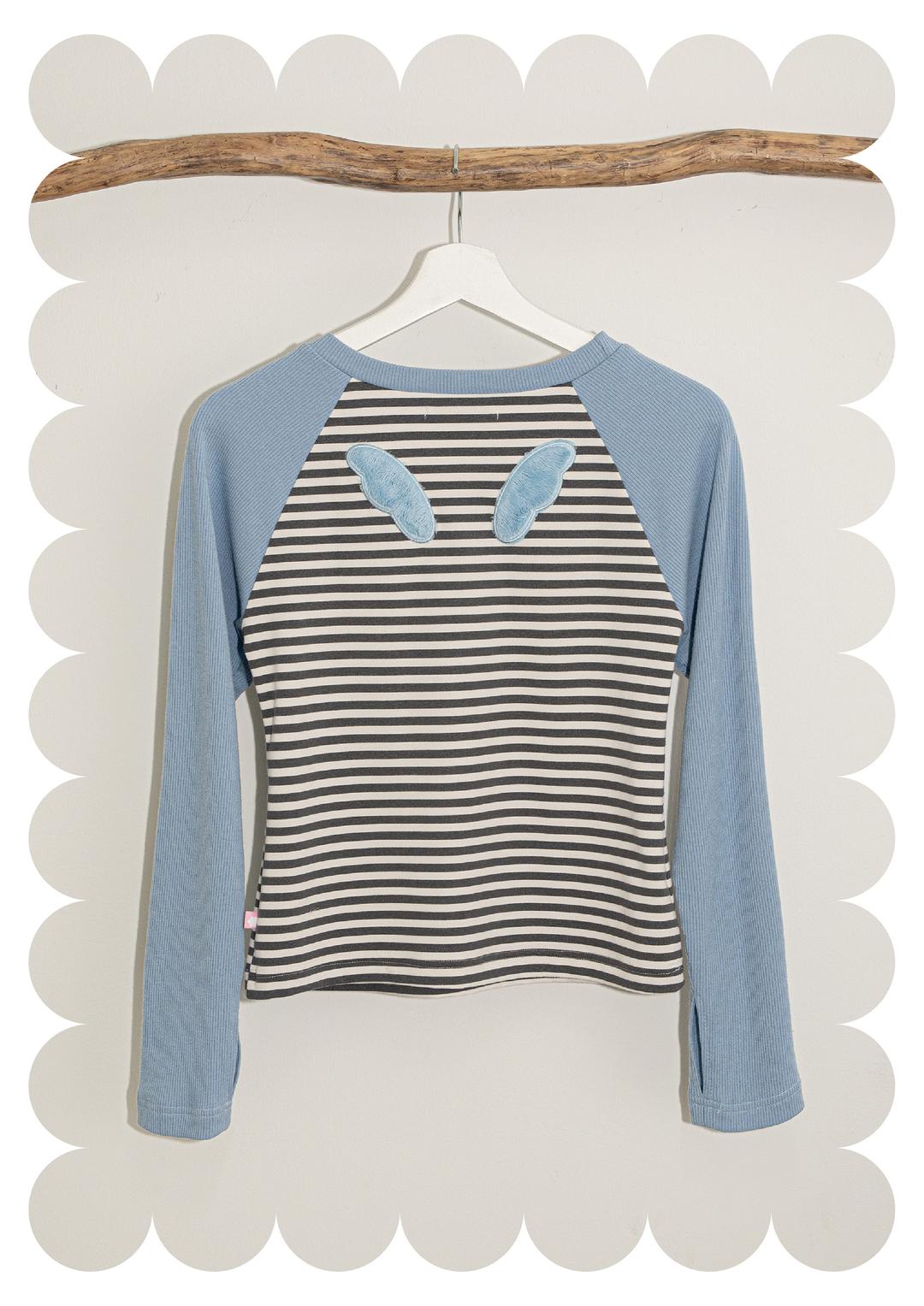 ☁︎{WING} MARIN wing t-shirts (gray)