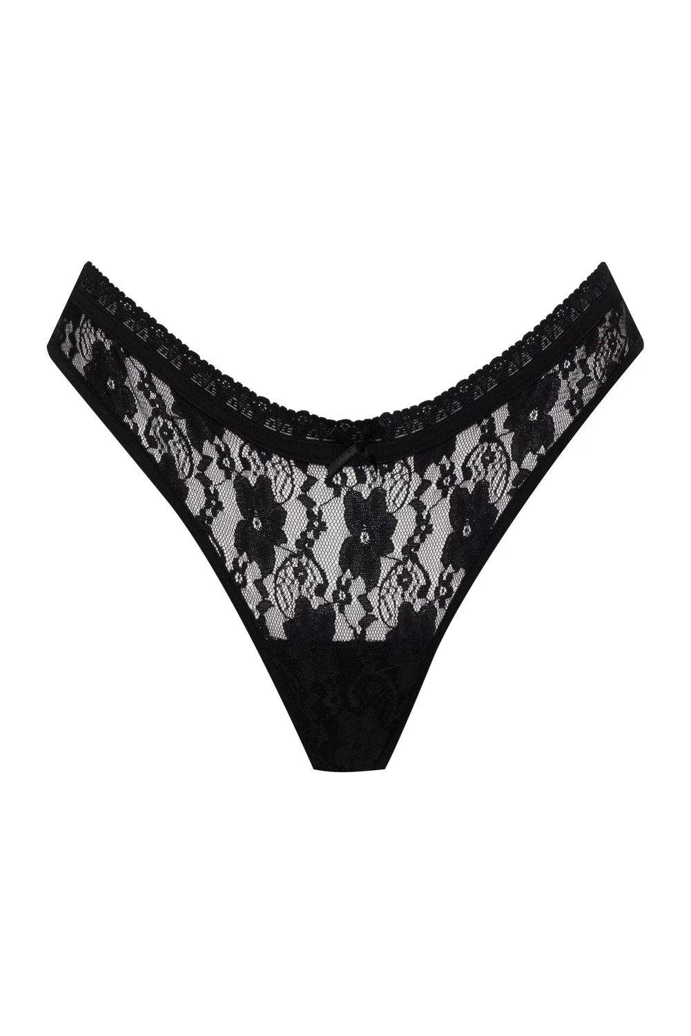 the delilah thong in midnight