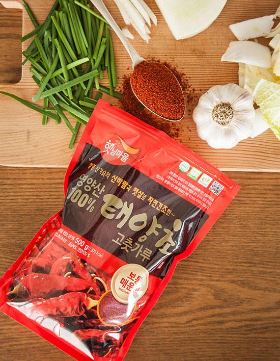 [햇님마을] 영양산 100% 태양초 고춧가루 2종 (250g/500g)