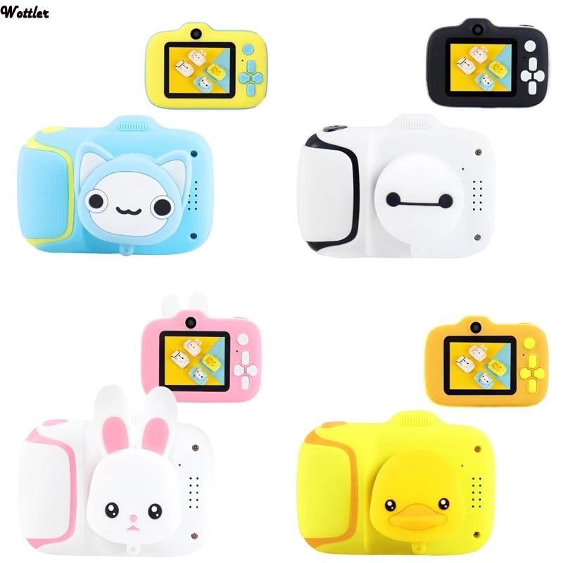 어린이 카메라 디지털 카메라 귀여운 아기 카메라 2 인치 화면 HD 1080P 사진 카메라 비디오 캠코더 어린이 크리스마스