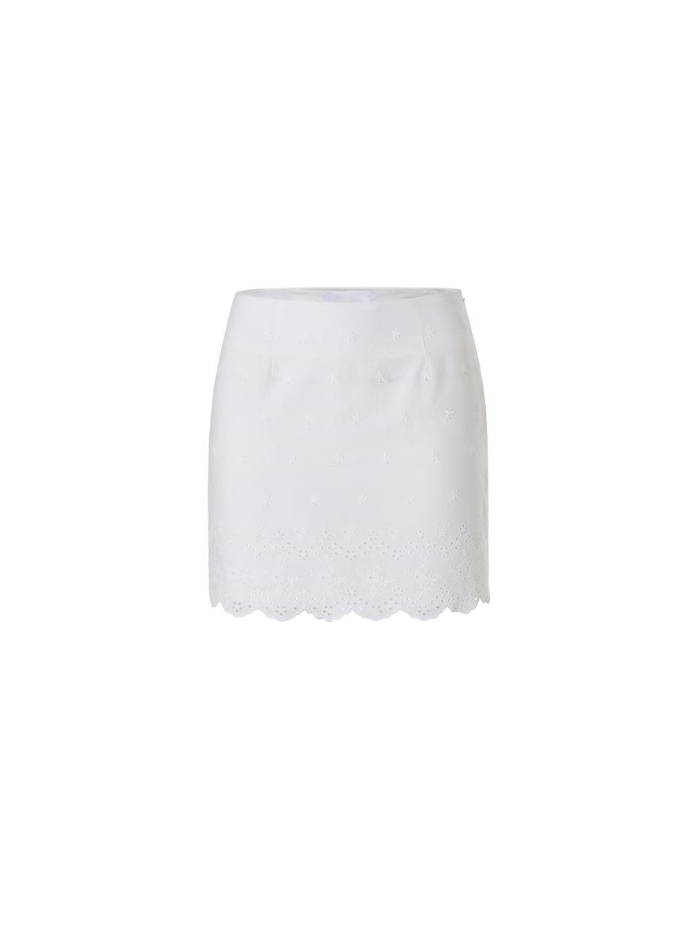 Scarlett mini skirt (Ivory)