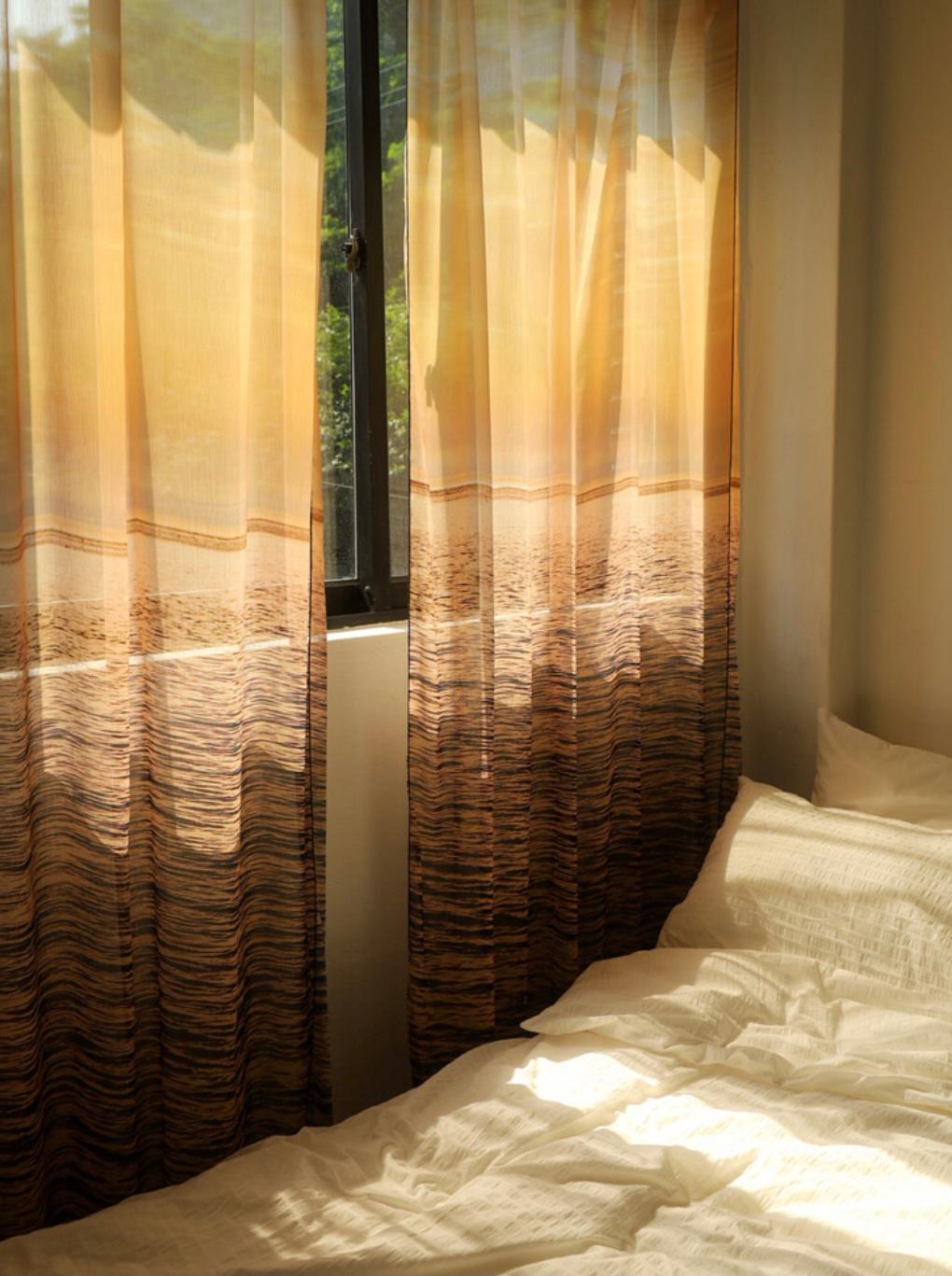 Oth, - Sunset fabric poster
