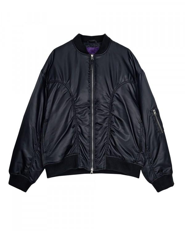 21FW COMFY WESTERN MA-1 JUMPER BLACK