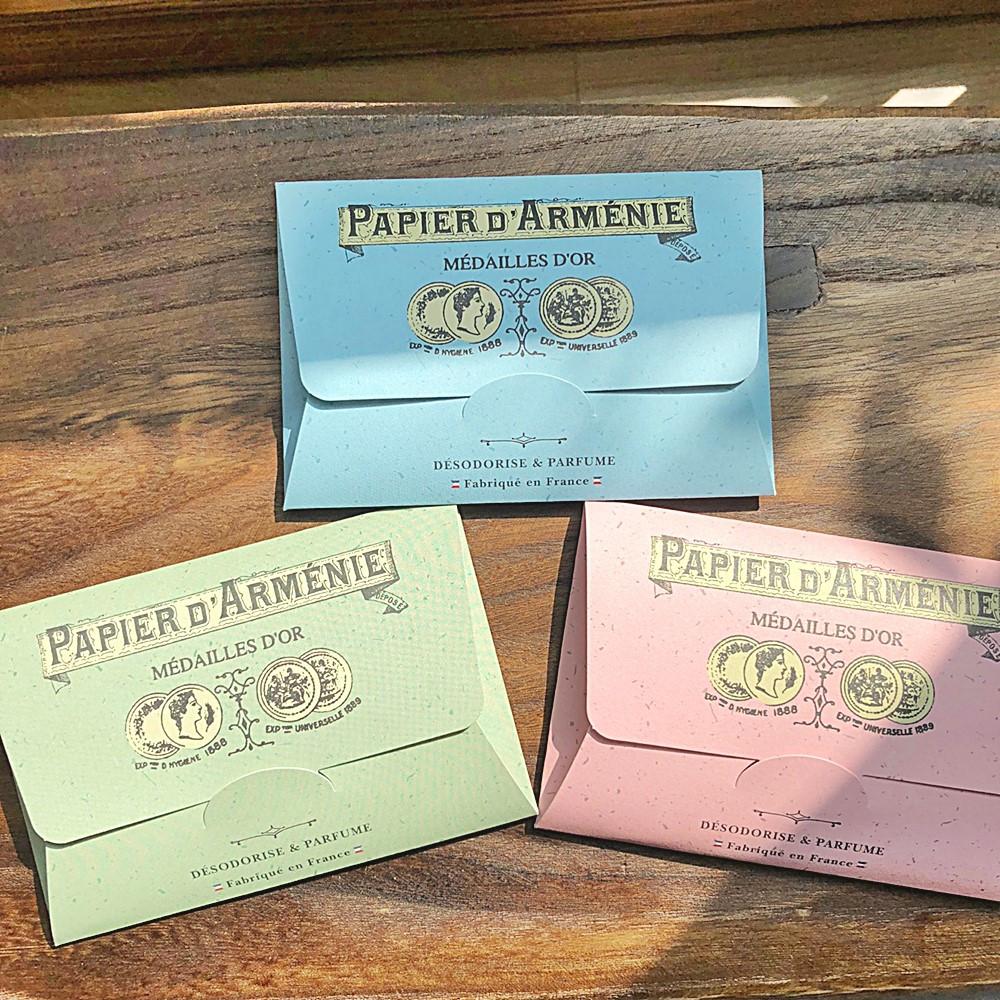 파피에르 다르메니 종이인센스 페이퍼인센스 사쉐 아로마 향수 3종