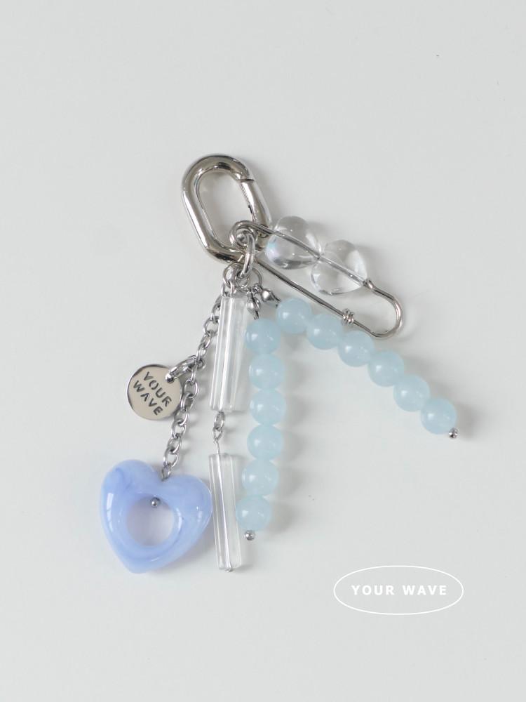 yourwave to heart keyring