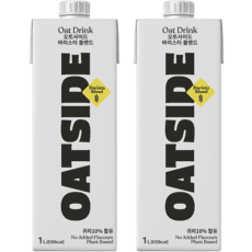 오트사이드 귀리음료 바리스타 블렌드  1L, 2개