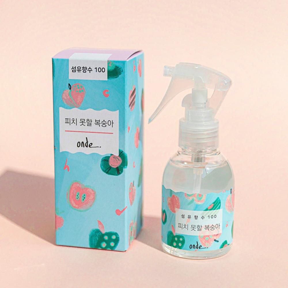 옹드 섬유향수100  [한낮의 자몽, 여름밤의 자두, 여우와 청포도, 피치못할 복숭아]