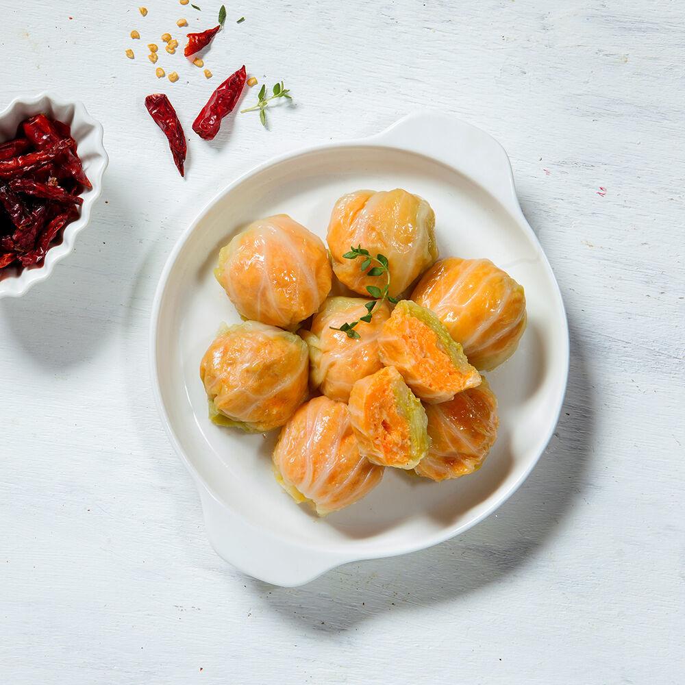 닭양쌈 매운맛, 닭가슴살 양배추쌈 매운맛 8구(280g) x 4팩